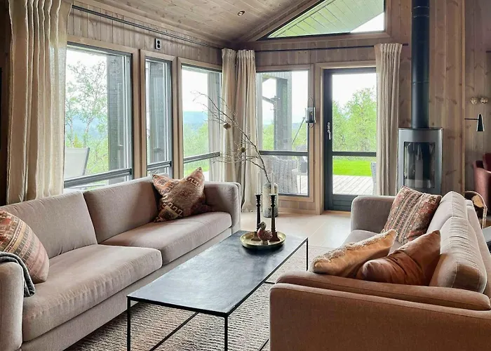 Family With Jotunheim Mountain Views